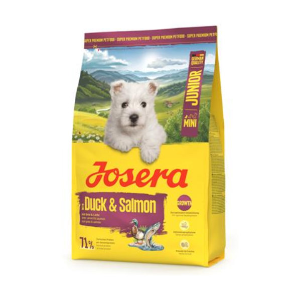 Josera krmivo pro psy Mini Junior kachna a losos 3 kg