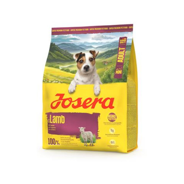 Josera krmivo pro psy Mini jehněčí GF 0,9 kg