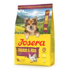Josera krmivo pro psy Mini Senior kuře a rýže 3 kg