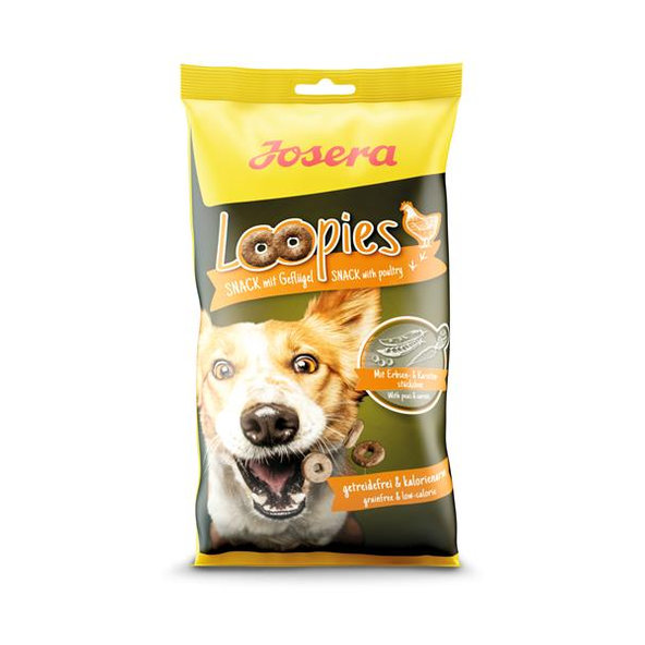 Josera pochoutka pro psy Loopies drůbeží 150 g