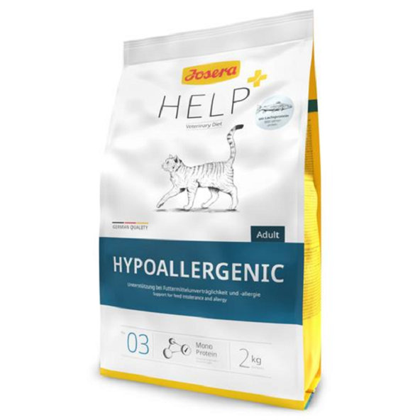 Josera VET dietní krmivo pro kočky Help Hypoallergenic GF 2 kg