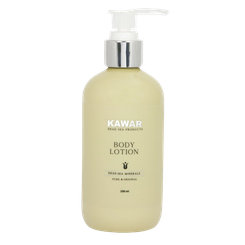 KAWAR tělové mléko s minerály z Mrtvého moře s dávkovačem 250 ml