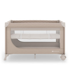 Kinderkraft cestovní postýlka Leody Up Beige