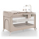 Kinderkraft cestovní postýlka s příslušenstvím Leody Up Beige