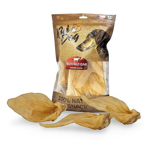 KD Natural Snack hovězí ucho přírodní 250 g