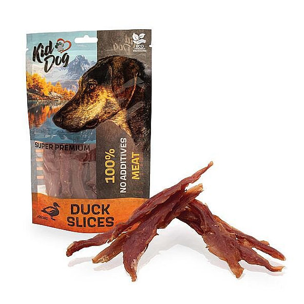 KD SUPER PREMIUM 100% kachací prsa bez aditiv proužky 80 g