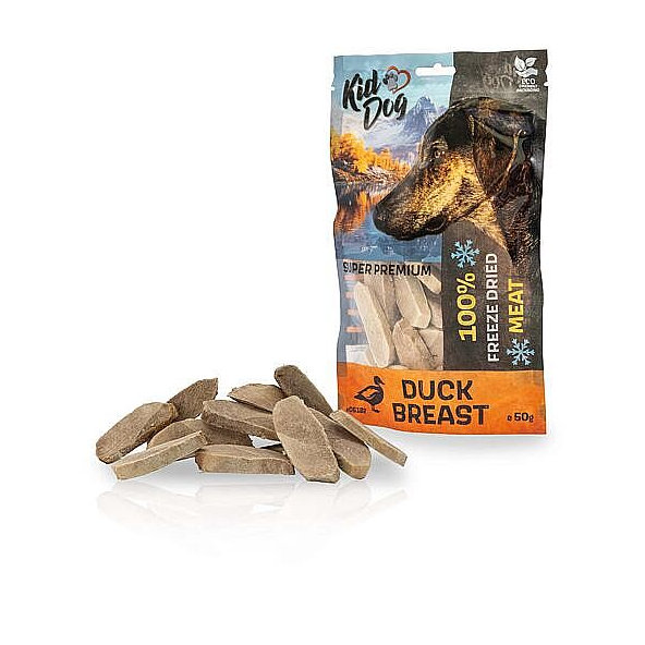 KD SUPER PREMIUM 100% kachní prsa sušená mrazem 50 g