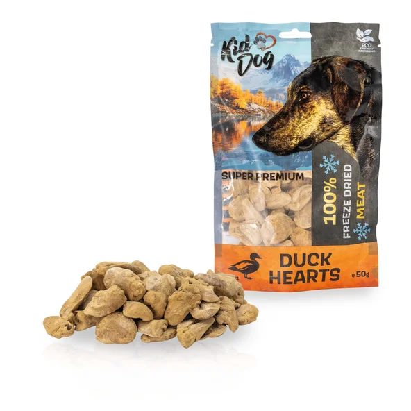 KD SUPER PREMIUM 100% kachní srdíčka sušená mrazem 50 g