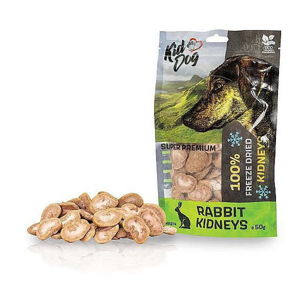 KD SUPER PREMIUM 100% králičí ledvinky sušené mrazem 50 g