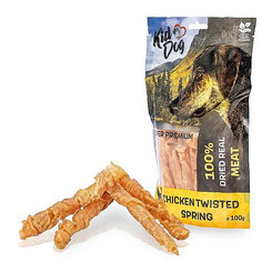 KD SUPER PREMIUM 100% kuřecí prsa ve spirále bez aditiv 100 g