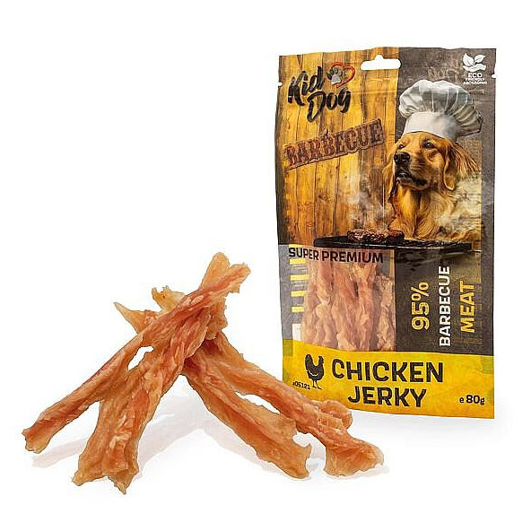 KD SUPER PREMIUM kuřecí prsa Barbecue kroucené proužky 80 g