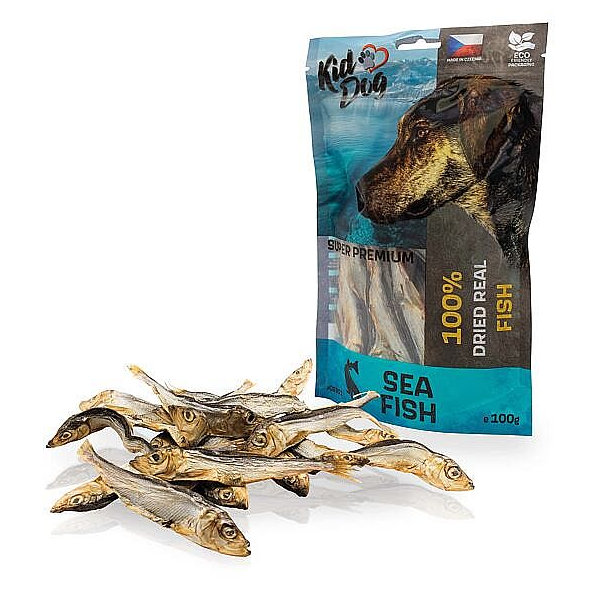 KD SUPER PREMIUM rybičky - mořské šproty 100 g