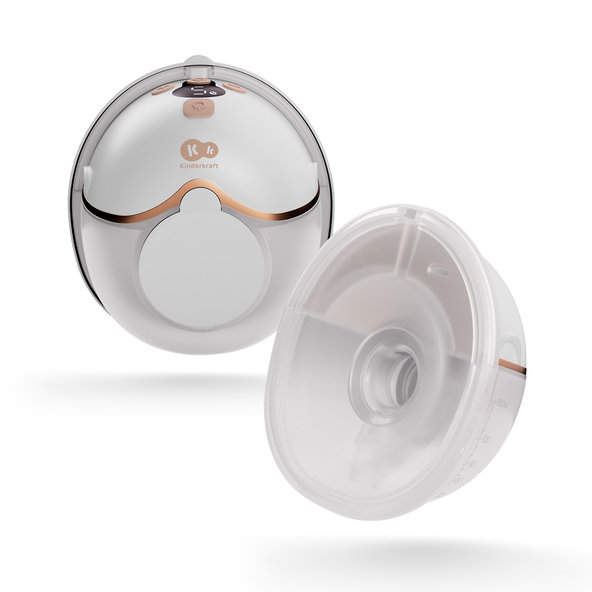 Kinderkraft odsávačka mlieka Single Hands-free Mamaflow Gold