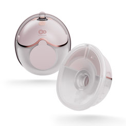 Kinderkraft odsávačka mlieka Single Hands-free Mamaflow Pink