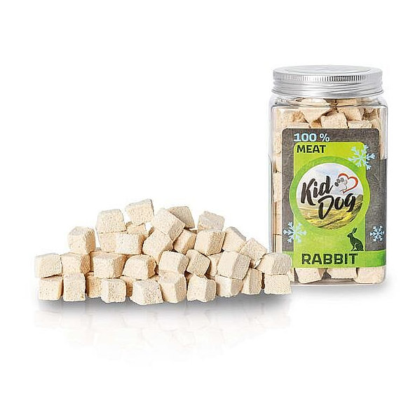 KIDDOG Super Premium 100% králičí svalovina sušená mrazem 80 g