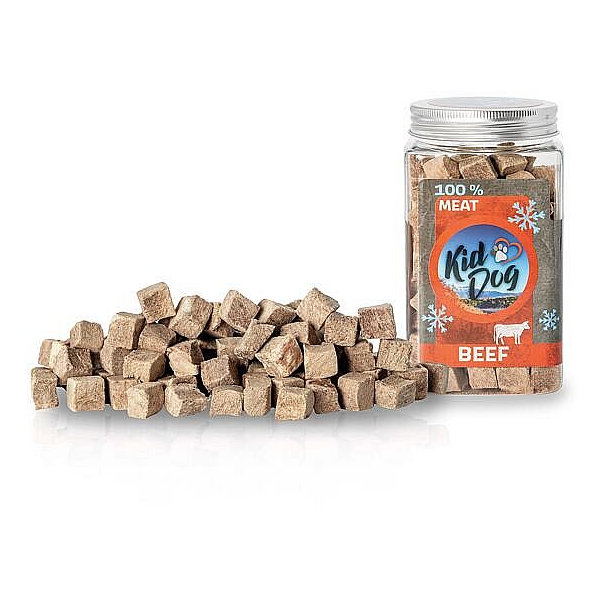 KIDDOG Super Premium 100% hovězí svalovina sušená mrazem pro psy 70 g