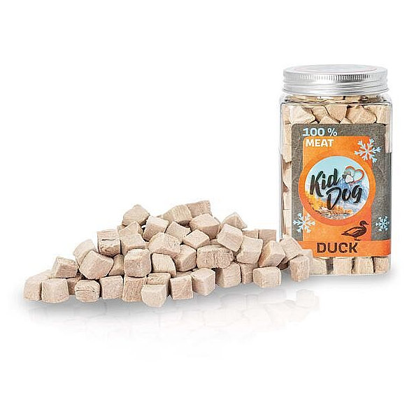 KIDDOG Super Premium 100% kachní maso sušené mrazem pro psy 75 g