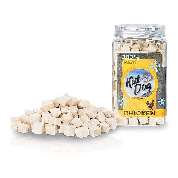 KIDDOG Super Premium 100% kuřecí maso sušené mrazem pro psy 80 g