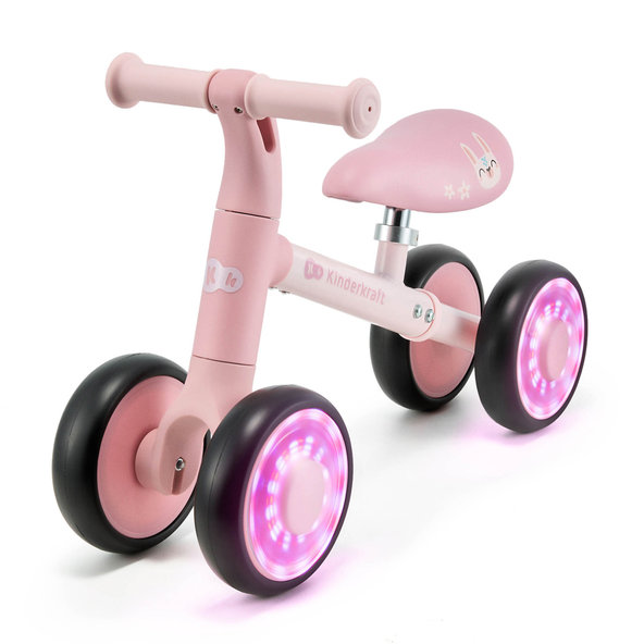 Kinderkraft odrážedlo Cutie Flash Pink