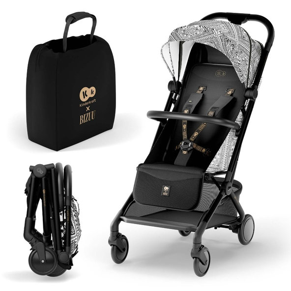 Kinderkraft športový kočík Pilot 2 Lunar Black Bizuu