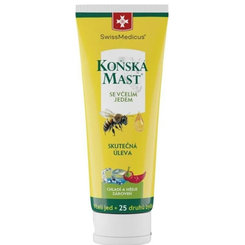 SwissMedicus Koňská mast se včelím jedem 25 bylin 75 ml