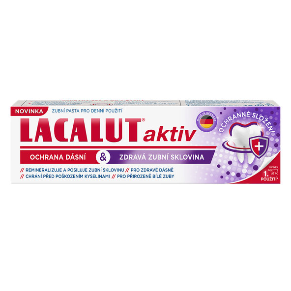 Lacalut Aktiv ochrana dásní zubní pasta 75 ml