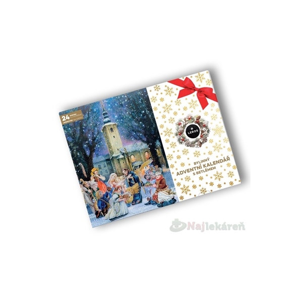 Leros bylinný adventní kalendář Betlém 24 ks