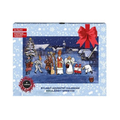 LEROS Bylinný adventní kalendář Mikulášský průvod 6 set čajů