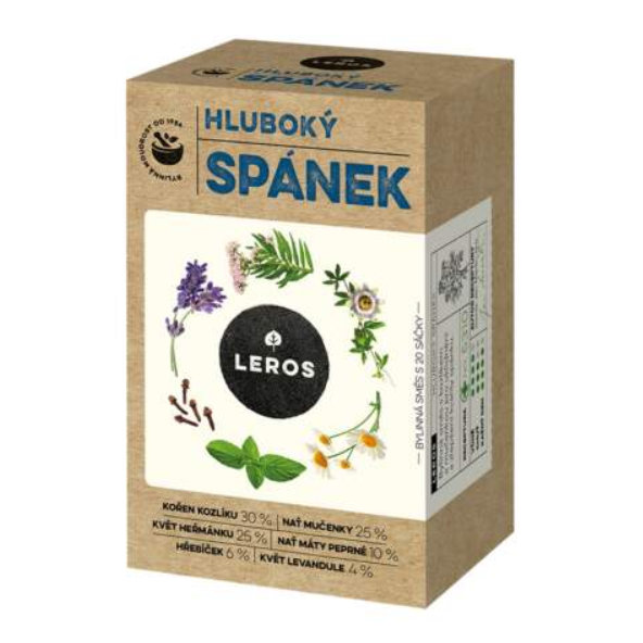 Leros Hluboký spánek čaj 20x1 g