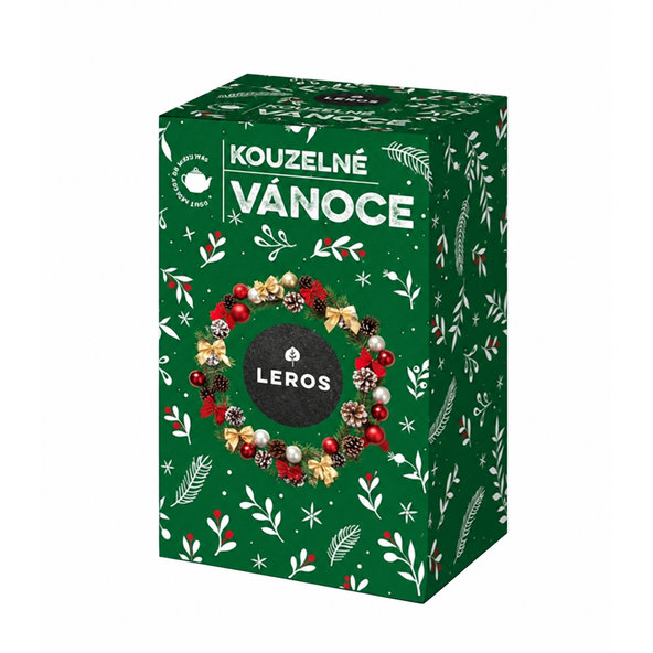 LEROS Kouzelné Vánoce bylinný čaj s kořením 20×2 g