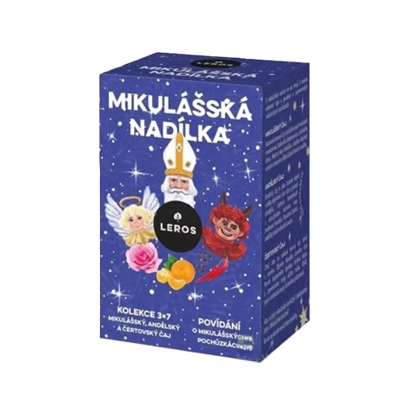 LEROS Mikulášská nadílka 6 set čajů 38,5 g