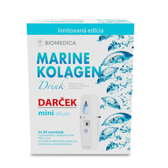 BIOMEDICA MARINE KOLAGEN drink 2 × 30 sáčků + mini difuzér