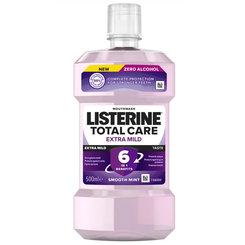Listerine Total Care Extra Mild ústní voda bez alkoholu 500 ml