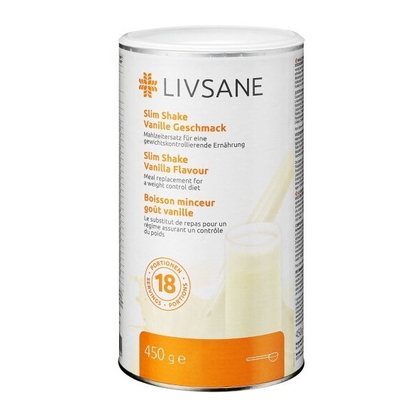 LIVSANE Slim Shake vanilka 450 g