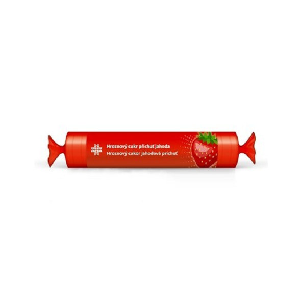 LIVSANE Hroznový cukr s vitaminem C jahoda 44 g