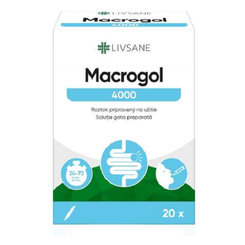 LIVSANE Macrogol 4000 20 sáčků