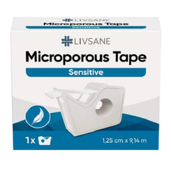 LIVSANE Sensitive mikroporézní páska 1,25 cm x 9,14 m