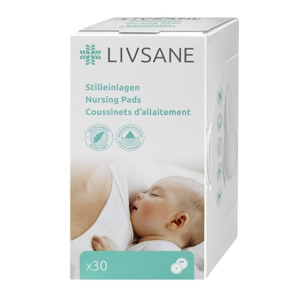 LIVSANE Prsní vložky 30 ks