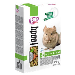 Lolopets krmivo pro činčily 450 g