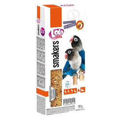 Lolopets medová tyčinka pro agapornisy 2 ks