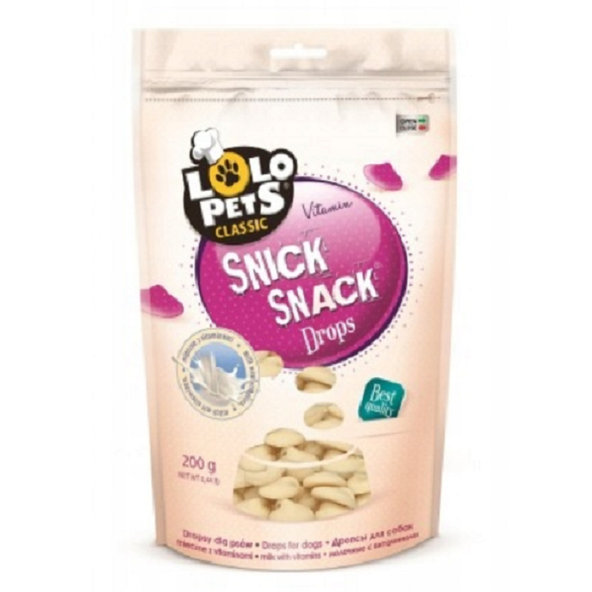 Lolopets pochoutka pro psy mléčné dropsy 200 g