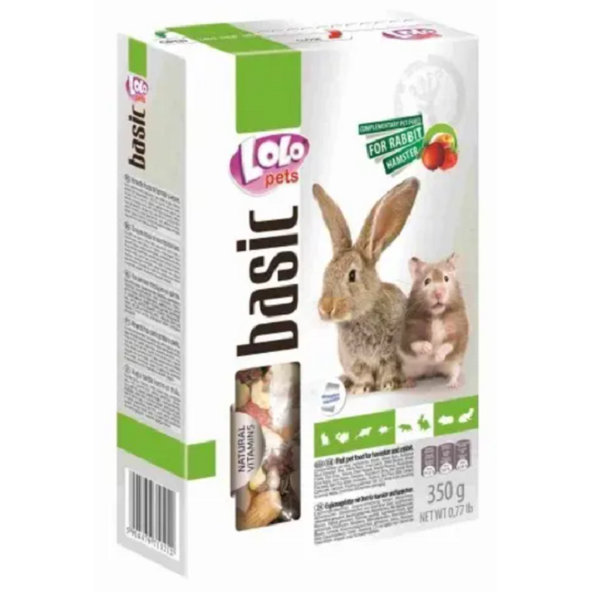Lolopets ovocné krmivo pro hlodavce 350 g