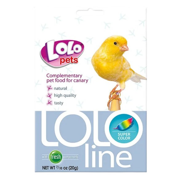Lolopets Super Color vitamíny pro kanárky 20 g