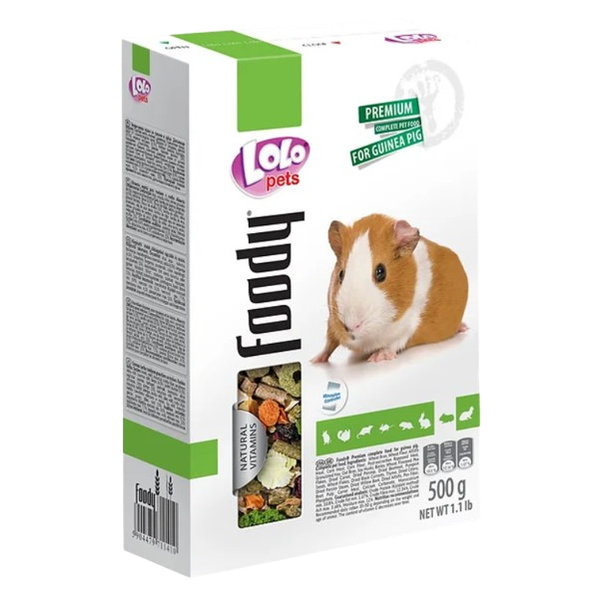 Lolopets základní krmivo pro morčata 500 g