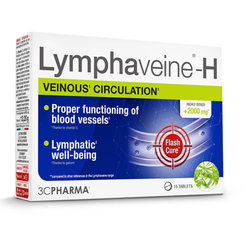 LYMPHAVEINE H na žíly, lymfu a hemoroidy 15 tablet