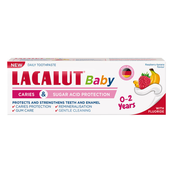 Lacalut Baby zubní pasta 0-2 roky 55 ml