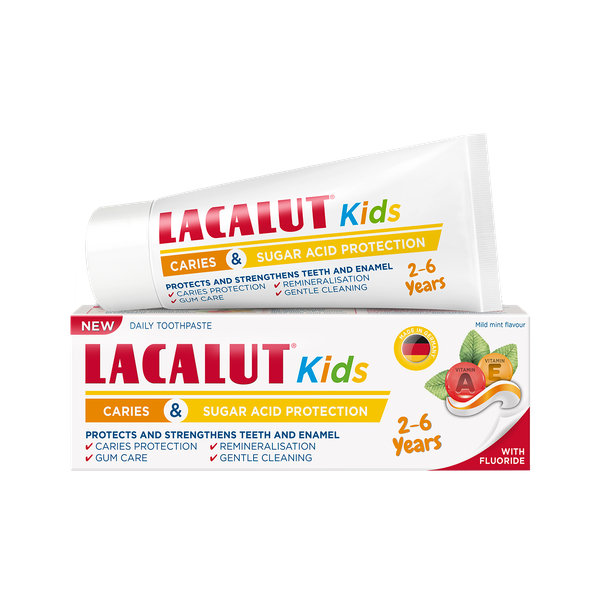 Lacalut Kids zubní pasta 2-6 let 55 ml