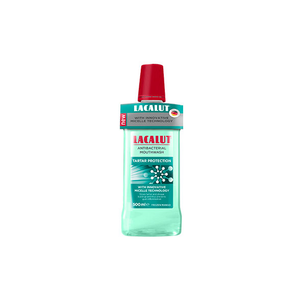 Lacalut Tartar Protection micelární ústní voda 500 ml