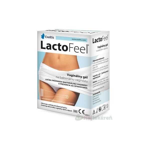 LactoFeel vaginální gel 7×5 ml