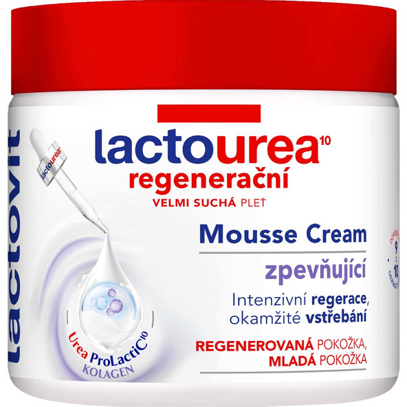 Lactovit LactoUrea Mousse Cream zpevňující 400 ml